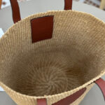 Chloe Large Horse Medal Basket In Natural Fibers